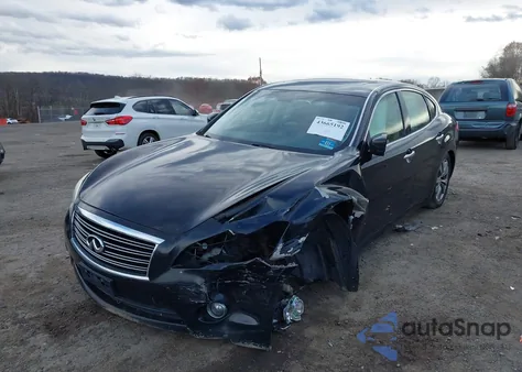 2013 Infiniti M37X z USA, uszkodzony, nr VIN JN1BY1AR3DM601862